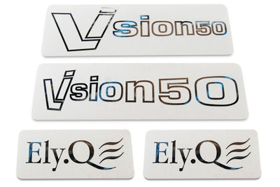 SILVER STICKERS - VISION 50