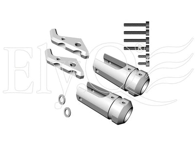 METAL MAIN ROTOR GRIPS - VISION 50