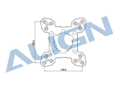 Align G3 Anti-Vibration Plate : GG3001XXT