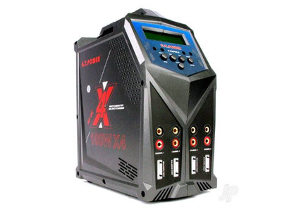 GT Power X4 Charger 4x100W Charger (UK) : GTP0149