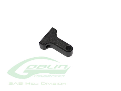 Aluminium Bellcrank Base Matte Black - Black Nitro/Thunder