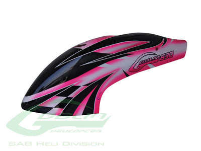 Canomod Pink Checkers Airbrush Canopy : H0178-2-T