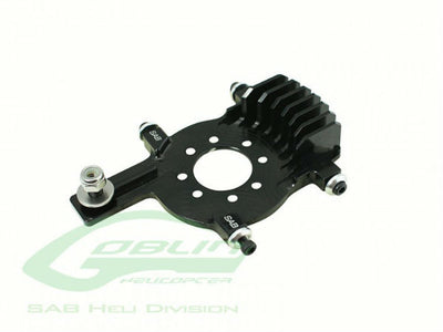 SAB Aluminum Cooling Motor Mount - Goblin 380 : H0574-S