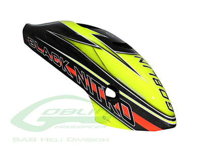 Canomod Airbrush Canopy Yellow Carbon - Goblin Black Nitro : H0700-S