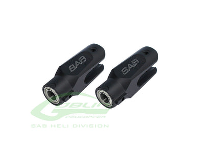 Aluminium Main Blade Grip Black Matte - Goblin Urukay Carbon