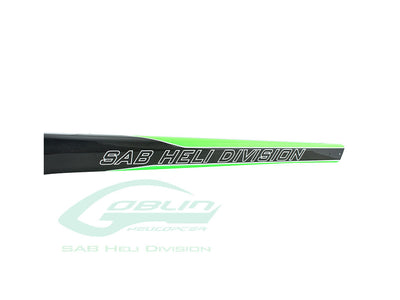 Carbon Boom Green/Carbon - Goblin Black Nitro/Thunder 700 : H0764-S