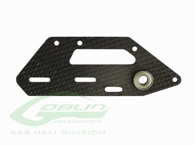Carbon Fibre Tail Side Plate - Goblin Thunder T (H0867-S)