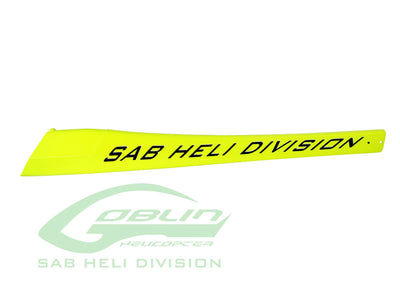Carbon Reinforced Tube SAB Fireball Yellow : H0936-S