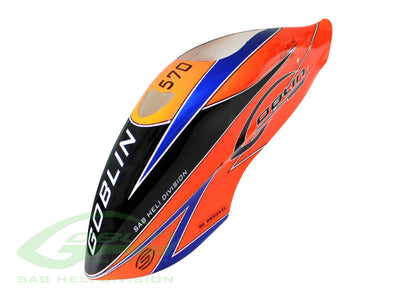 H0965-S - Orange Canopy - Goblin 570 Sport