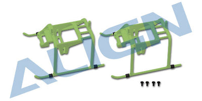 Align T-Rex 150 Landing Skid-Green (2) : H15F001XST