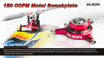 Align T-Rex 150 DFC CCPM Metal Swashplate : H15H009XXT