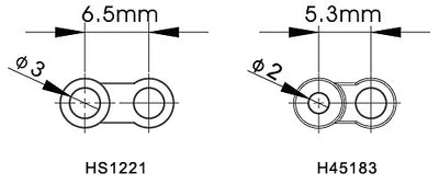 New Tail Pitch Control Link : H45183T