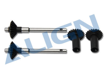 Align Torque Tube Rear Drive Gear Set - T-Rex 450L/PRO : H45G002XXT