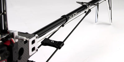 Align T-Rex 450L Tailboom Support Rods Reinforcement Plates : H45T008XXT