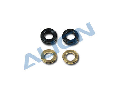 DAMPER RUBBER/BLACK 85 - TREX 500