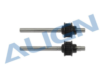 Align T-Rex 500X Tail Belt Feathering Shaft (2)