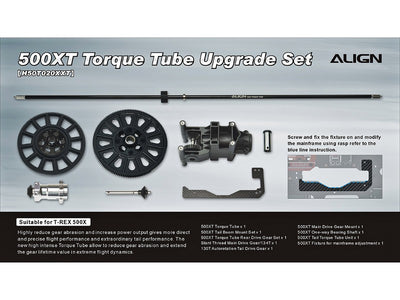 Align T-Rex 500XT Torque Drive Upgrade Set : H50T020XXT