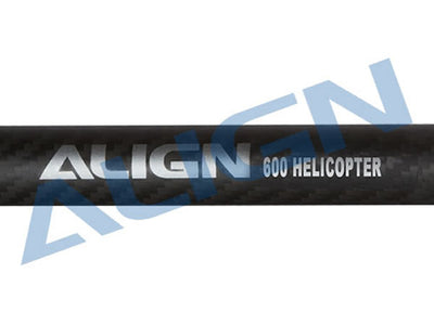 Align T-Rex 600 Carbon Fibre Tail Boom - Matte Black : H60T003XXT