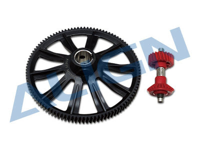 Align 102T M1 Helical Autorotation Tail Drive Gear Set : H70G012XXT