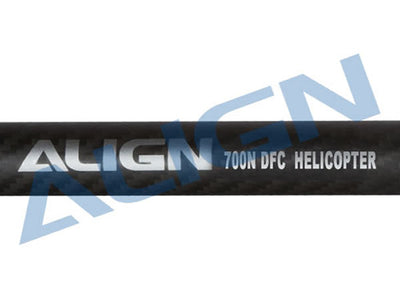 Align T-Rex 700N DFC Carbon Fibre Tail Boom - Matte Black : H7NT006XXT