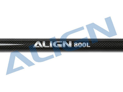 T-Rex 800E Carbon Fiber Tail Boom Set : H80T005XXT