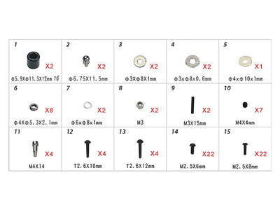 Align G800 Gimbal Hardware Bag : H80Z003XXT