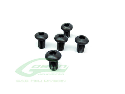 Button Head Socket Cap Screw M3 x 6mm (8)