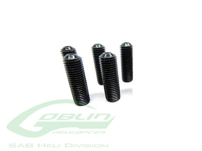 DIN 12.9 Cup Point Set Screws M3x8 (5pcs) - Goblin 500/570