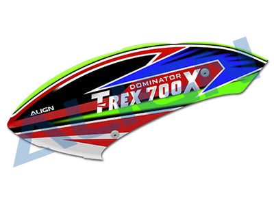Align T-Rex 700X Painted Canopy (Green) : HC7663T