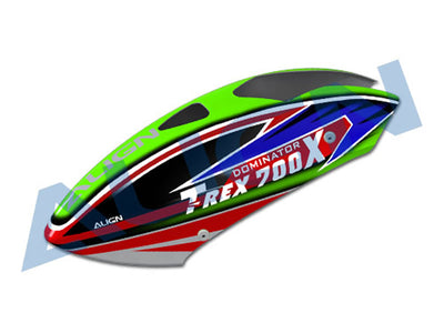 Align T-Rex 700X Painted Canopy (Green) : HC7663T