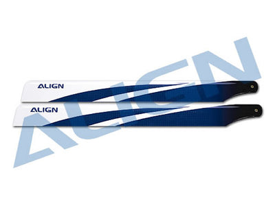 Align T-Rex 360 Carbon Fibre Blades - Blue (HD360BT)