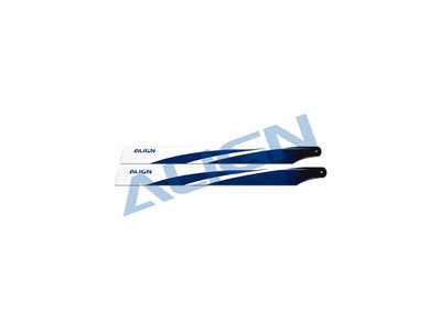 Align 380 Carbon Fiber Blades - Blue