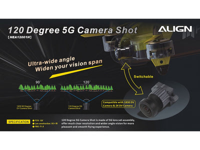 Align MR25 120 Degree 5G Camera Shot Lens : HEA12001HT