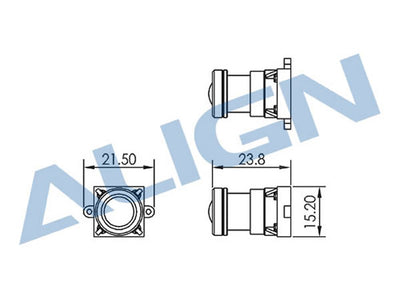 Align 1830 90 Degree DV Camera Shot : HEA183001HT