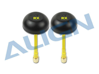 Align 5.8Ghz Circular Polarised Gain Antenna Rx Set : HEP00015T