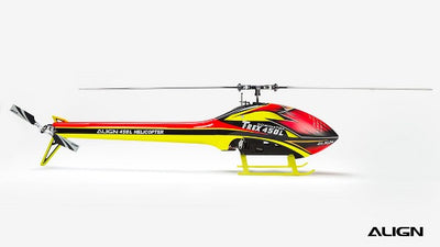 Align T-Rex 450L Speed Fuselage - Red/Yellow : HF4506T