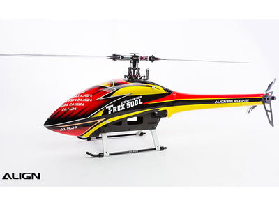 Align Trex 500L Speed Fuselage - Red/Yellow : HF5025T