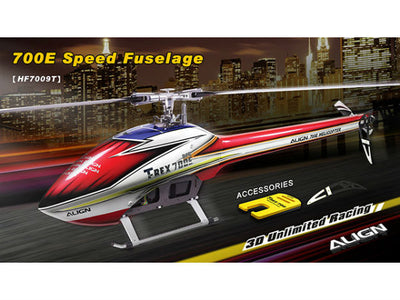 Align T-Rex 700E Speed Fuselage - Red : HF7009T
