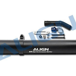 Align High Performance 50 Muffler - BLACK : HFM05001
