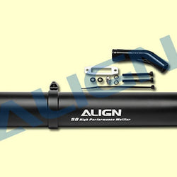 Align 90 High Performance Muffler - Black : HFM09001