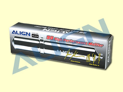 Align 90 High Performance Muffler - Black : HFM09001