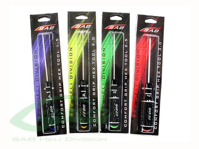 SAB Comfort Grip Hex Tool 2.0mm (HM049)