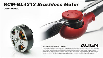 Align RCM-BL4213 Brushless Motor - M480L/M690L : HML4213M01T