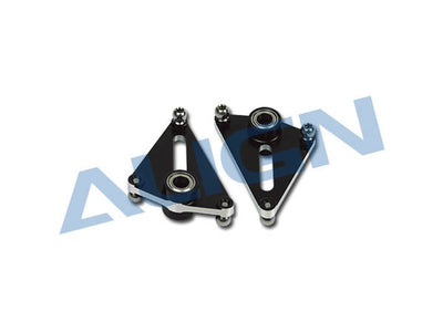 METAL AILERON LEVER/BLACK (700LE)