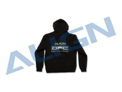 Align Zipped DFC Hoody - Black (S) : HOC00209-2