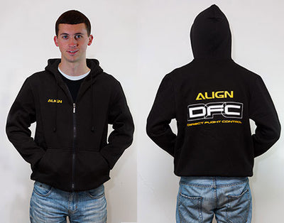Align Zipped DFC Hoody - Black (XXL) : HOC00214-6