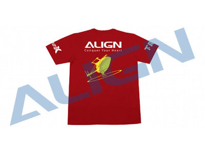 Align Flying T-shirt (T-REX) - Red (S) : HOC00217-2