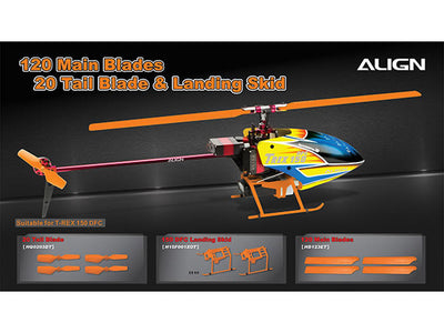 Align 20 Tail Blade - Orange