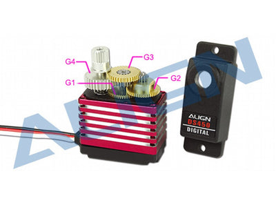 Align DS450 Servo Gear Set : HSP45002T