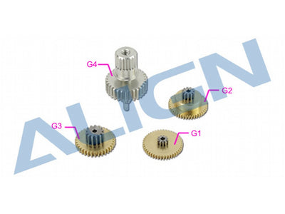 Align DS455 Servo Gear Set : HSP45502T